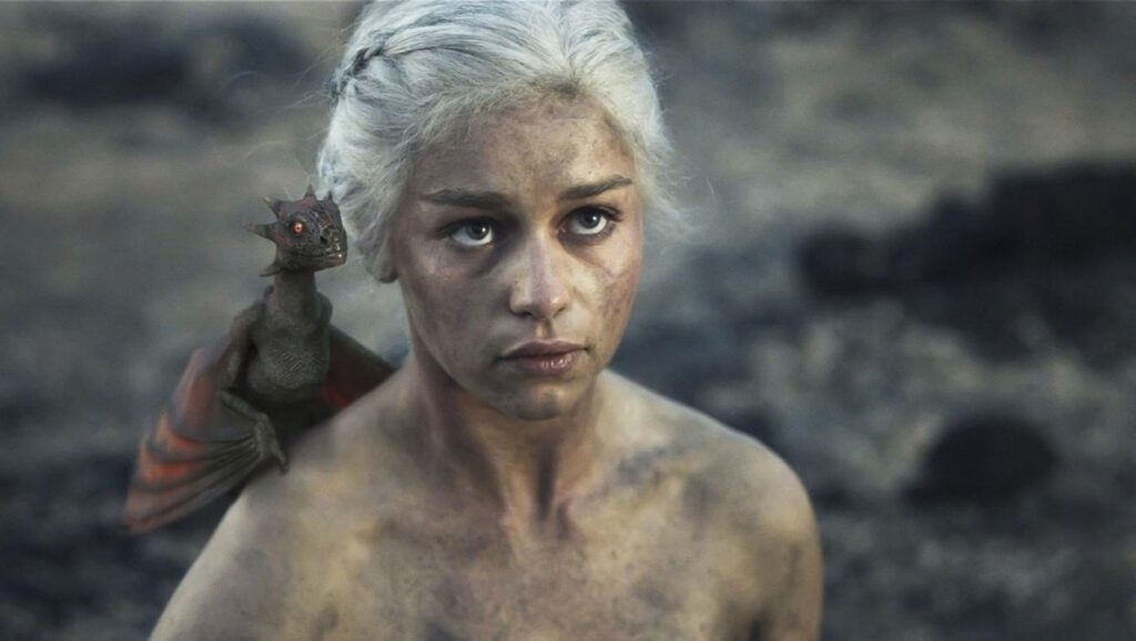 Daenerys Talgaryen en "Juego de Tronos"