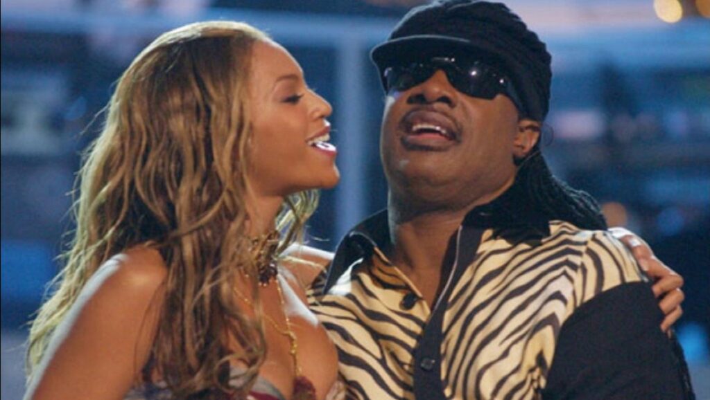 Beyoncé y Stevie Wonder