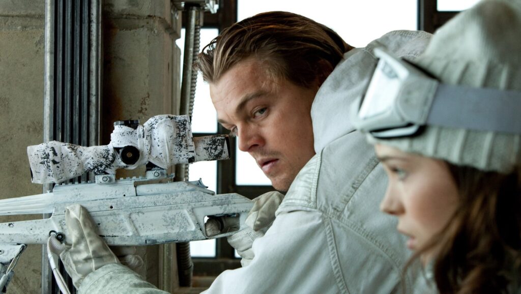 Leonardo DiCaprio y Ellen Page en "Origen"