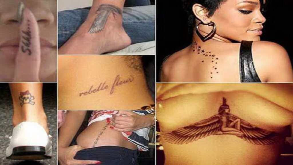 Tatuajes de Rihanna