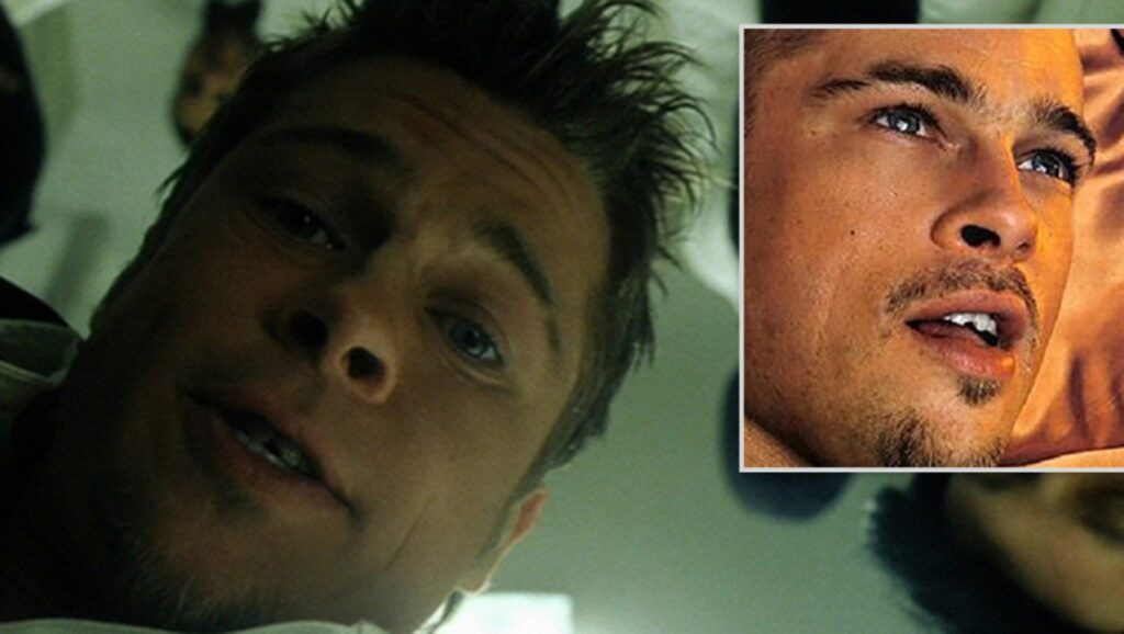 Brad Pitt en "El Club de la Lucha"