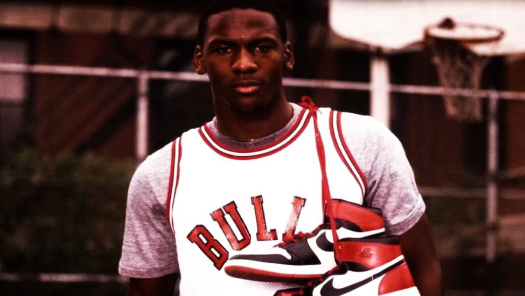 Primer anuncio de Michael Jordan con Nike