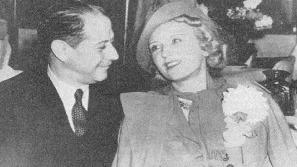 José Raúl Capablanca y Olga Chagodaef