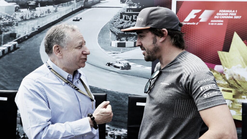 Jean Todt y Fernando Alonso