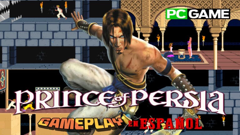 GAMEPLAY de PRINCE OF PERSIA (PC) en ESPAÑOL
