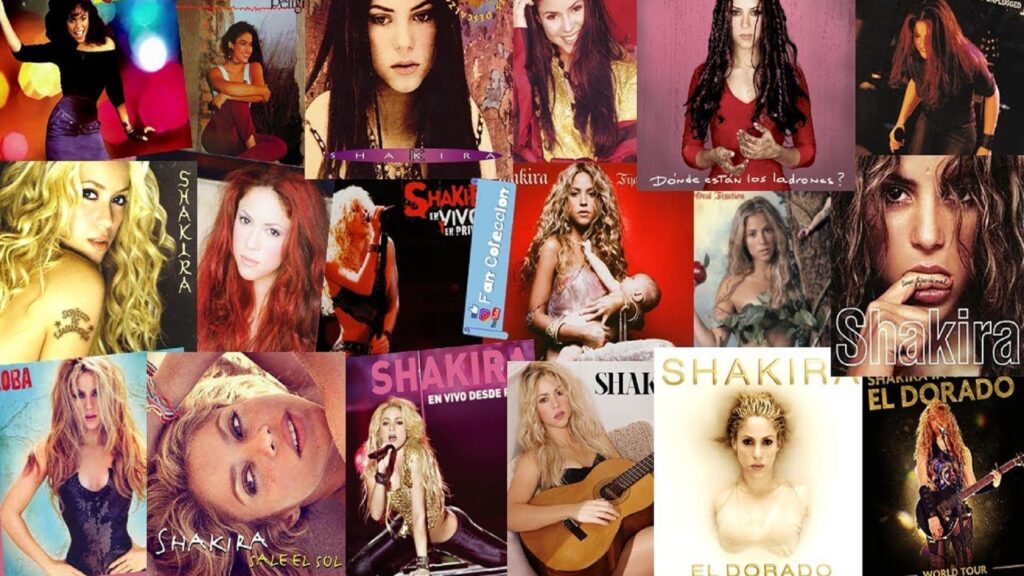 Álbumes de Shakira