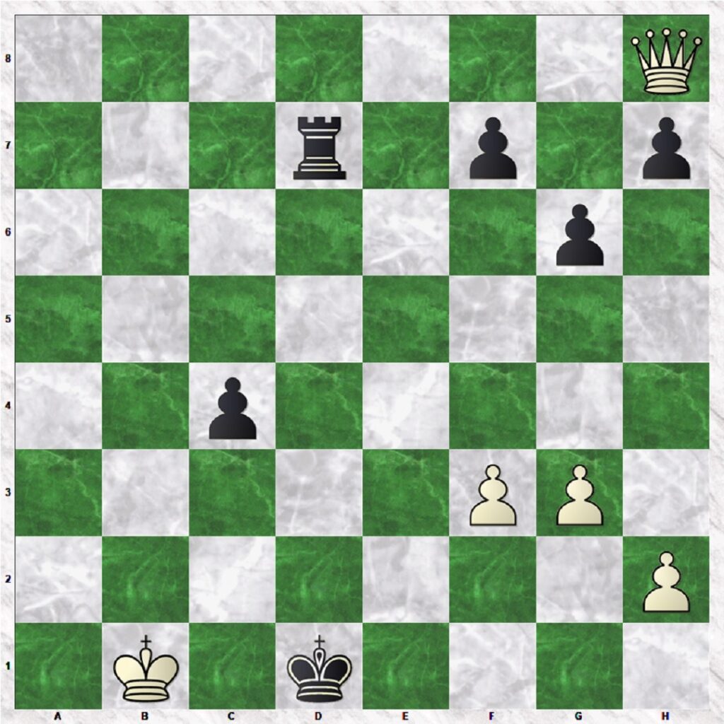La Inmortal de Kasparov: Posición 23
