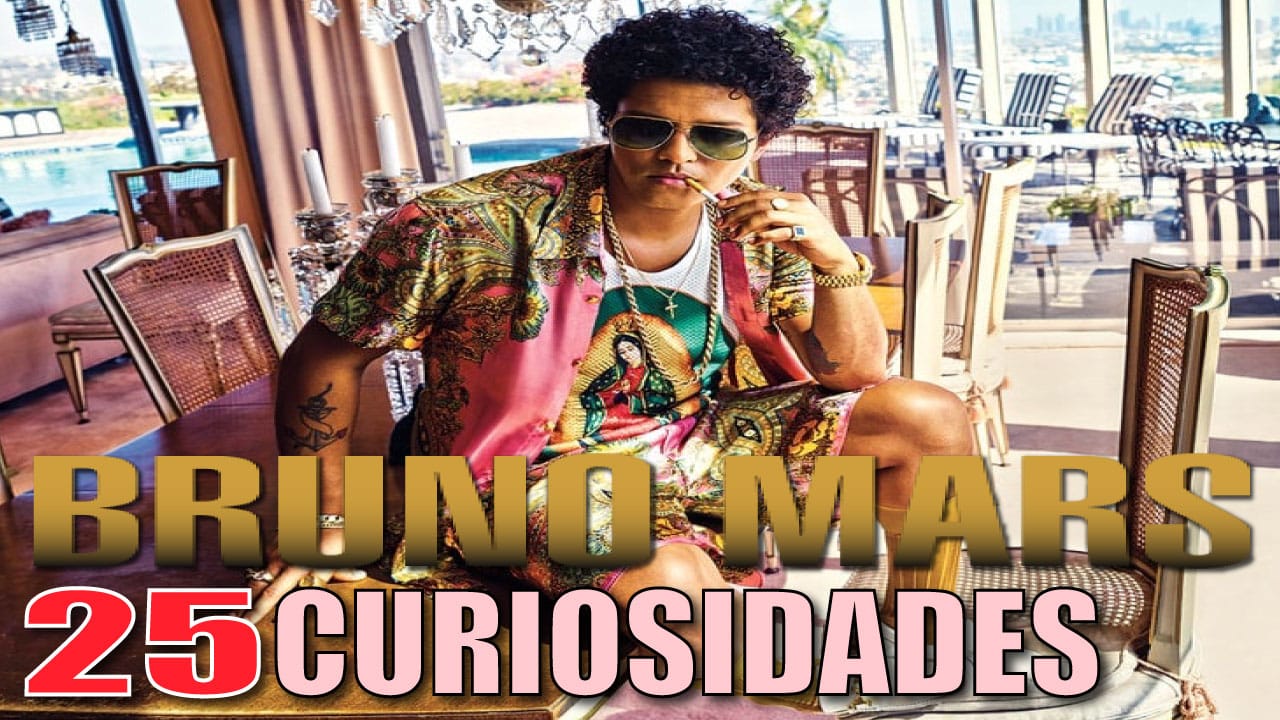 CURIOSIDADES de BRUNO MARS: 25 COSAS que NO SABÍAS
