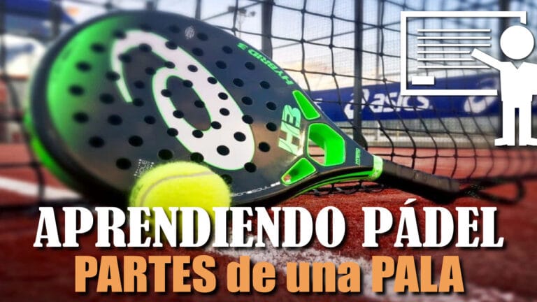 TUTORIAL de PÁDEL: PARTES de una PALA