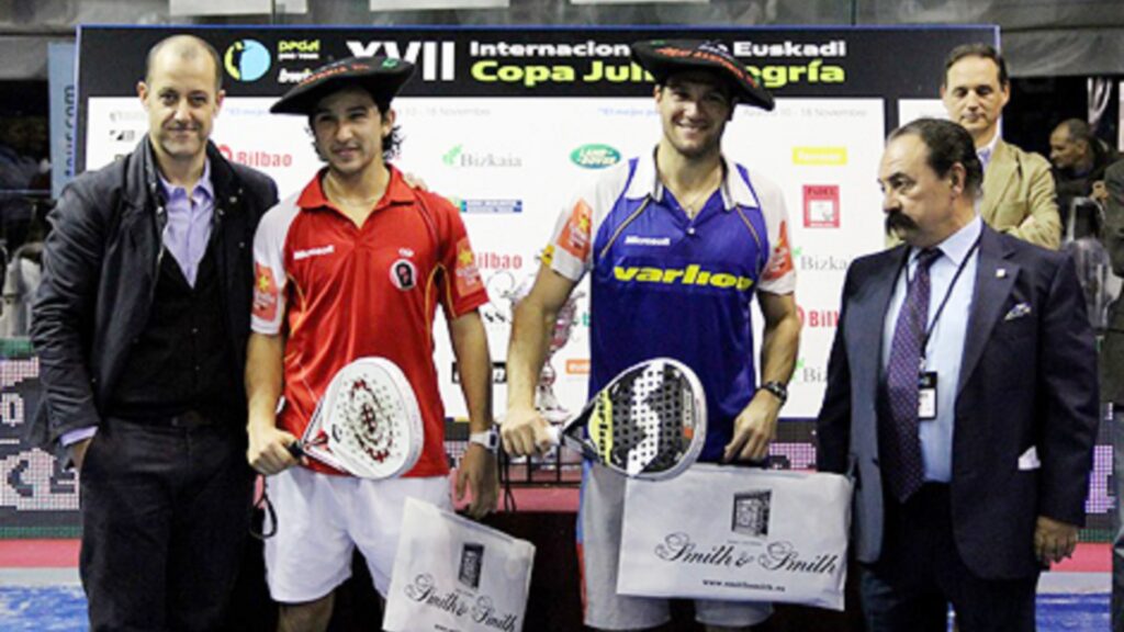 Sanyo Gutiérrez y Seba Nerone, campeones en Bilbao