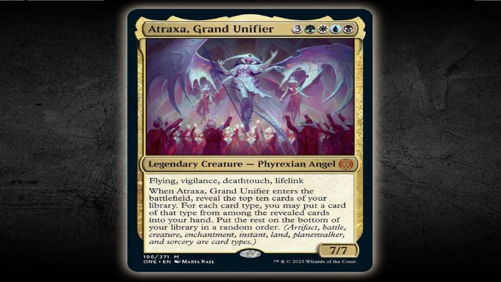 Atraza Gran Unificadora, carta de Magic The Gathering Arena