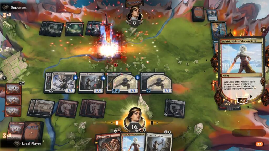 Magic The Gathering Arena: Partida