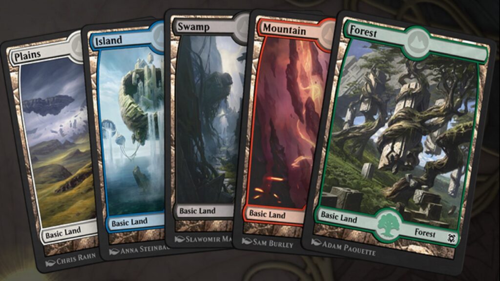 Tierras en Magic The Gathering Arena