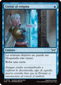 Entrar al enigma | Carta de MTG Arena