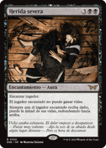 Herida severa | Carta de MTG Arena