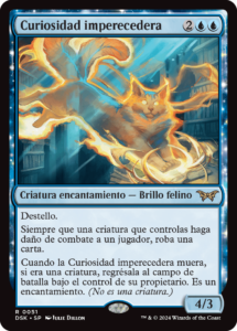 Curiosidad imperecedera | Carta de MTG Arena