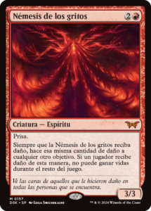 Némesis de los gritos | Carta de MTG Arena