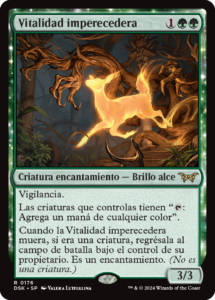 Vitalidad imperecedera | Carta de MTG Arena