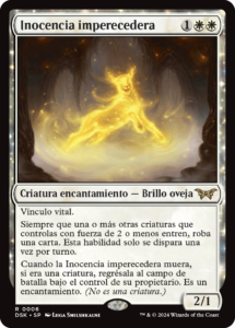 Inocencia imperecedera | Carta de MTG Arena