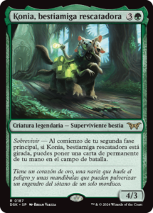 Konia, bestiamiga rescatadora | Carta de MTG Arena