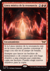 Línea mística de la resonancia | Carta de MTG Arena