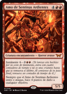 Amo de Sentinas Ardientes | Carta de MTG Arena