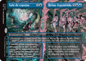 Sala de espejos / Reino fracturado | Carta de MTG Arena