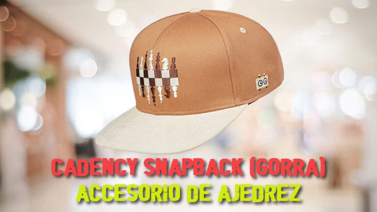CADENCY Snapback (Gorra de Ajedrez)