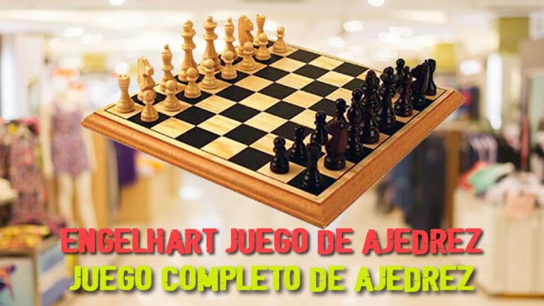 ENGELHART Juego de Ajedrez Completo con Piezas