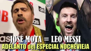 José Mota arrasa con su adelanto de la imitación de Leo Messi