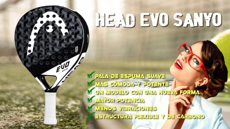 Pala de pádel Head Evo Sanyo