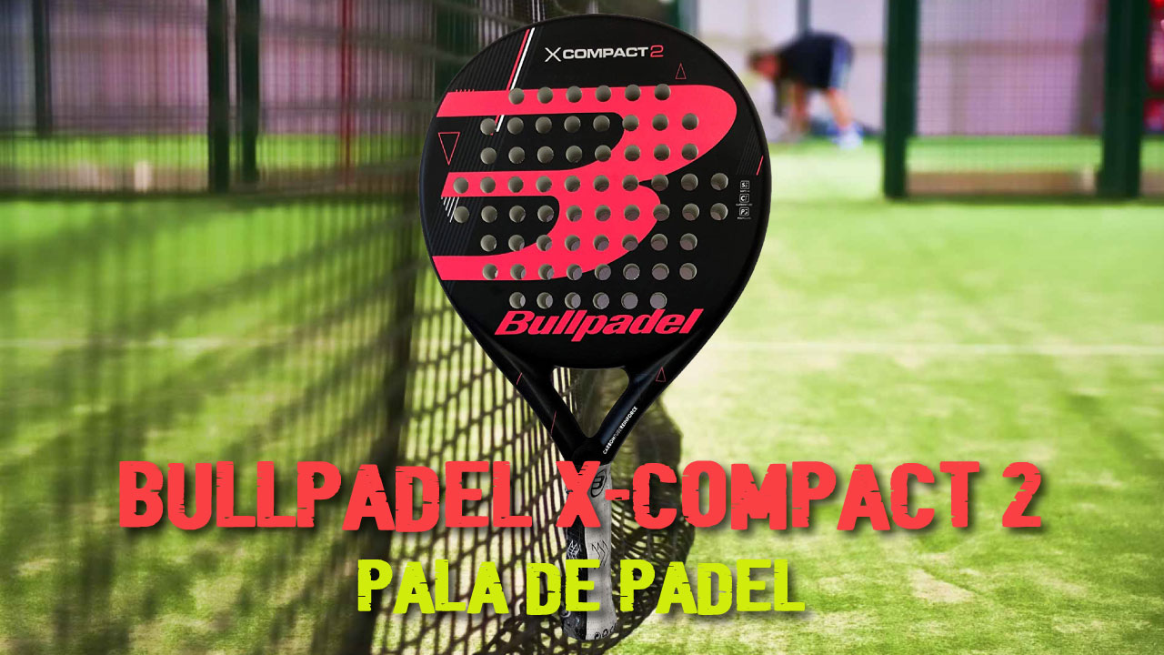 BULLPADEL X-Compact 2 Pink | PALA de PÁDEL