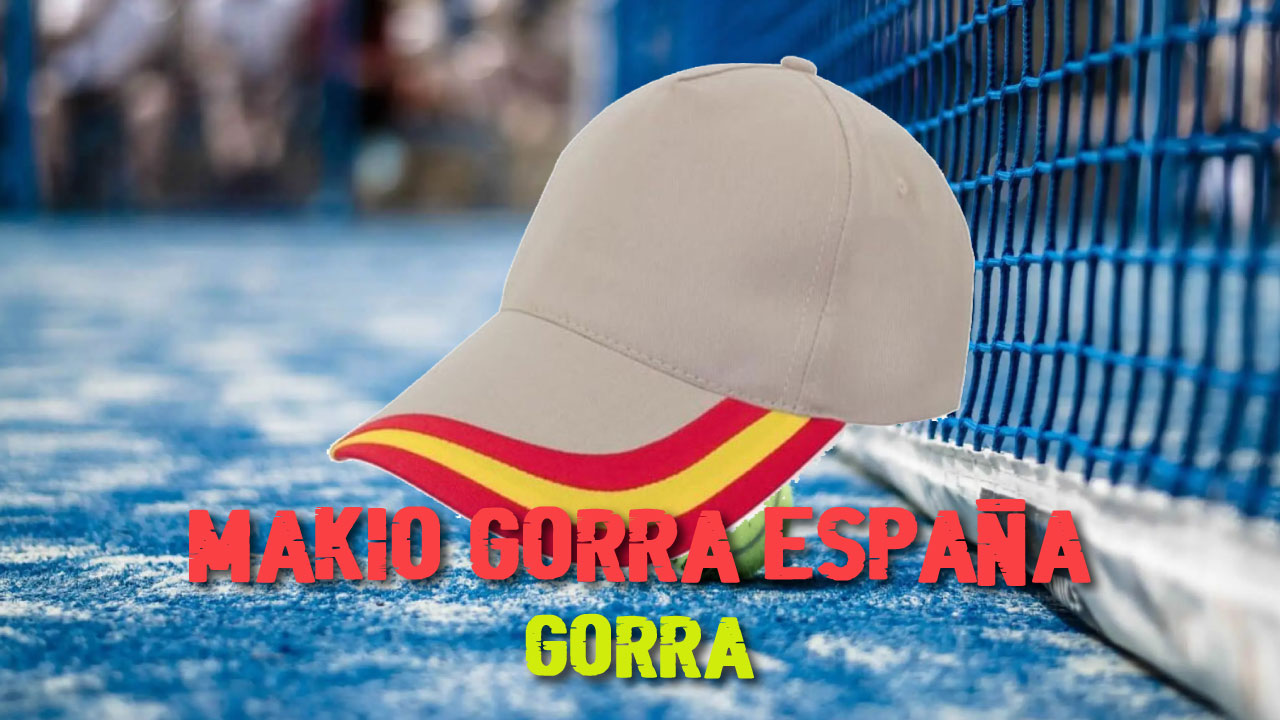 MAKIO Gorra Bandera de España