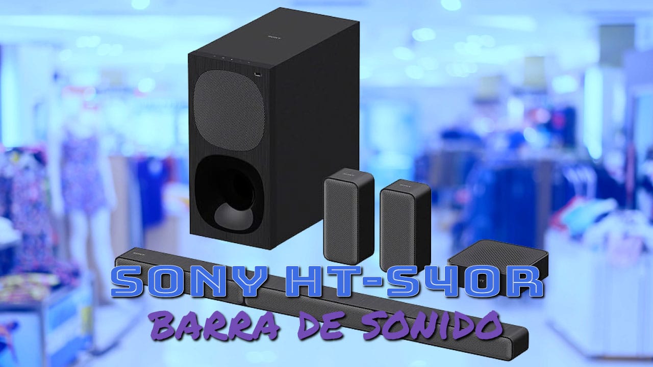 Sony HT-S40R (Barra de Sonido)