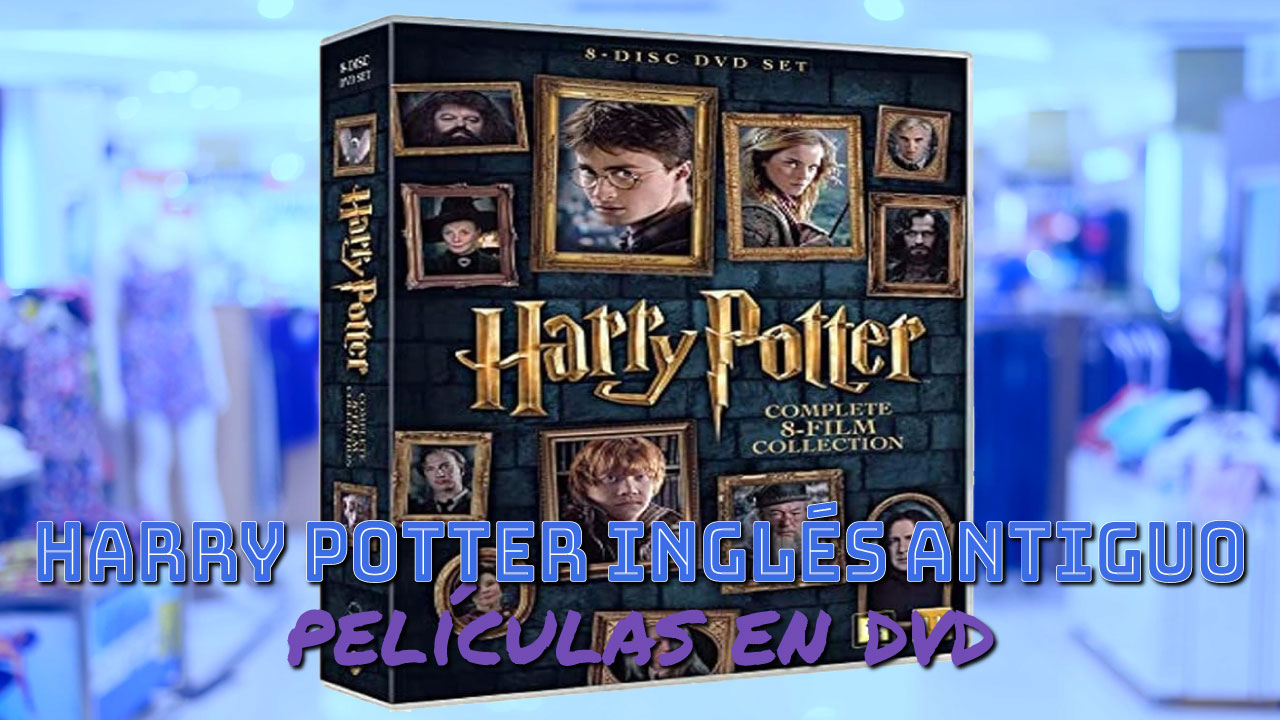 Harry Potter – Colección Completa Inglés Antiguo (DVD)