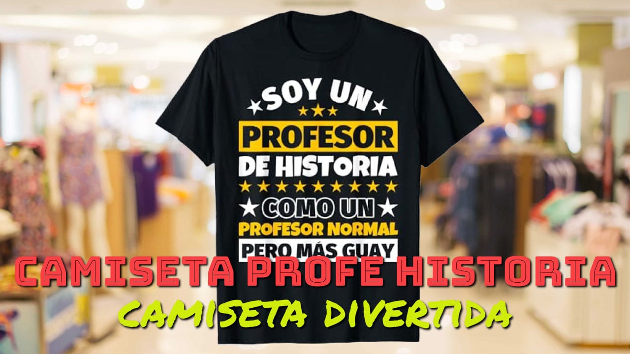 Camiseta Profesor de Historia