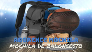 ADORENCE Mochila de Baloncesto con Red de Bola