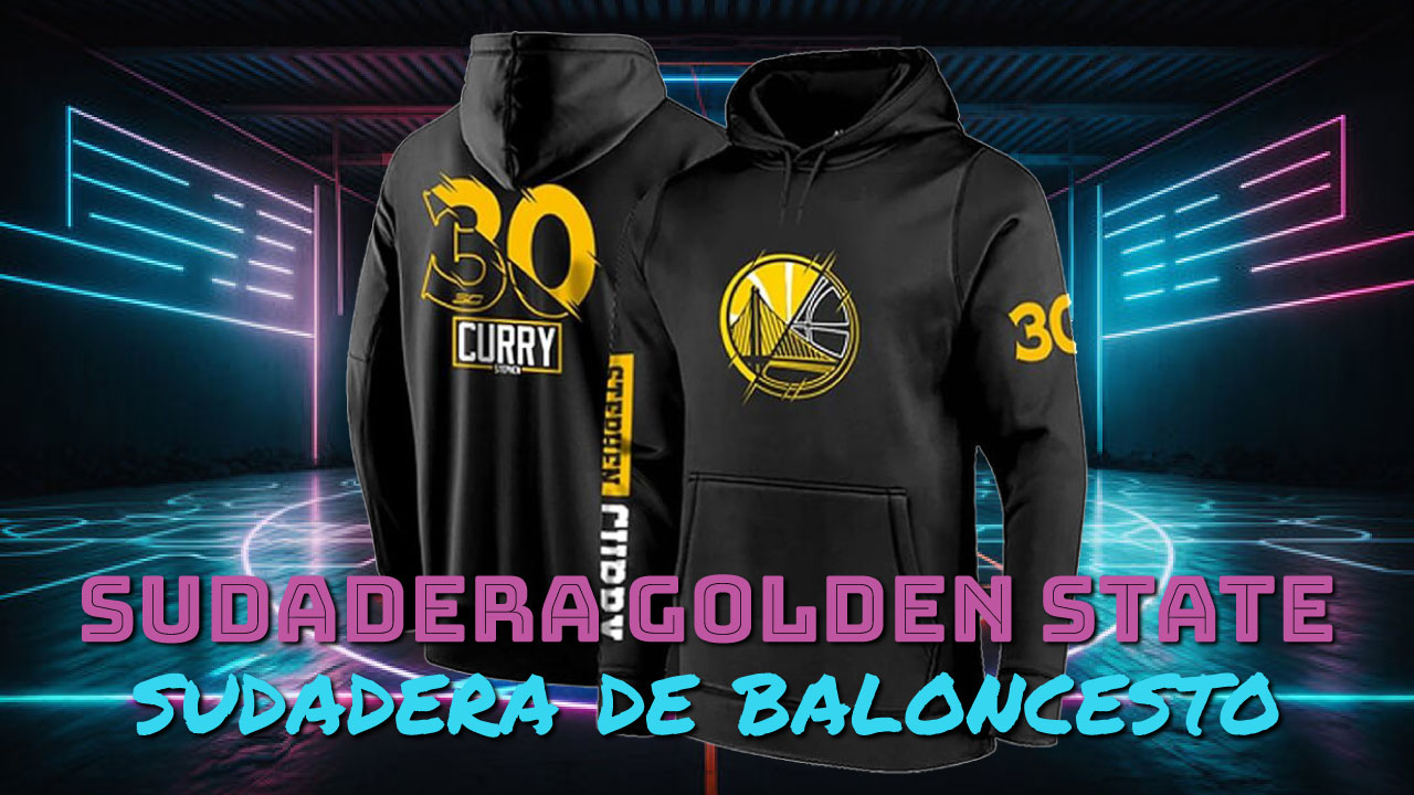 Sudadera Hombre con Capucha de Golden State Warriors